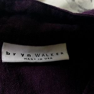 Bryn Walker oversized linen jacket dress